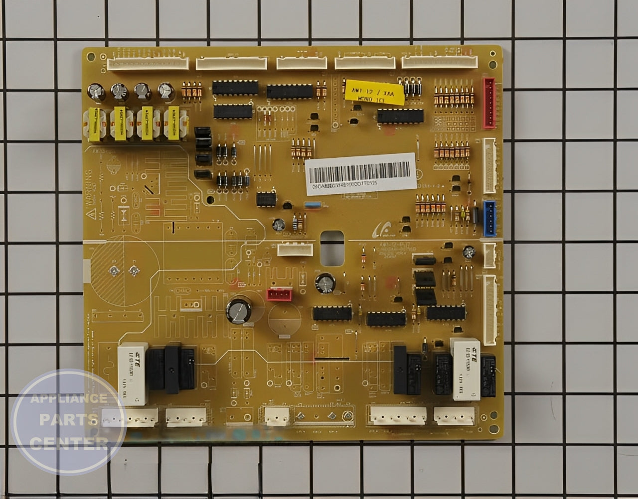 Samsung MAIN PCB ASSEMBLY REFRIGERATOR DA92-00384B - Main view showing Circuit Board & Timer for XYZ and ABC models
