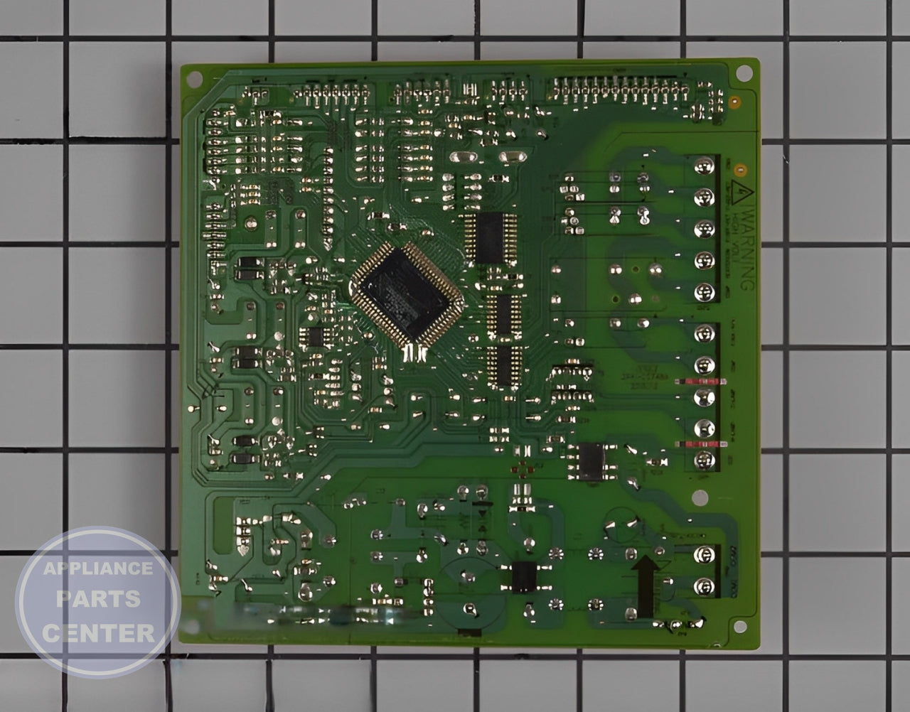 Main Control Board DA92-00420S - Detailed view of circuit board and timer
