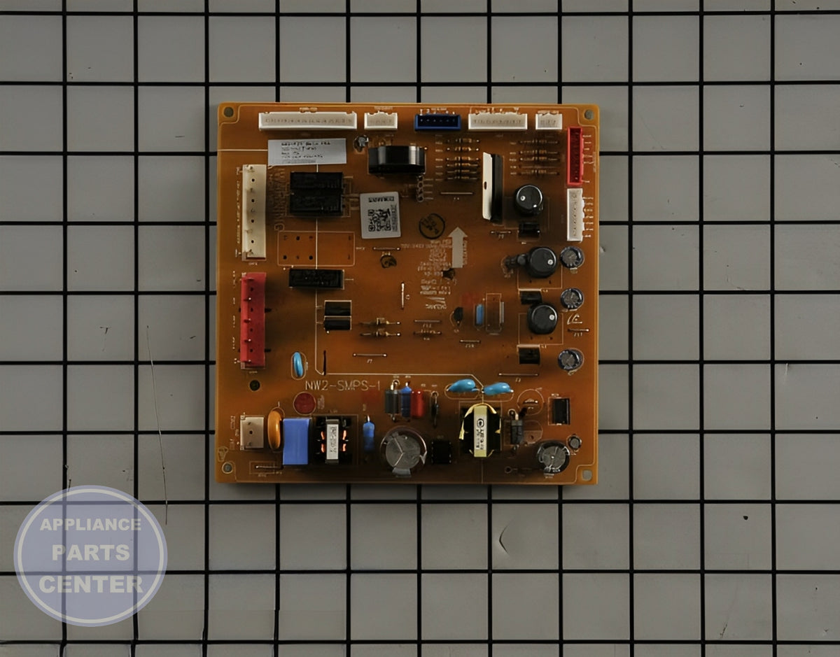 SAMSUNG REFRIGERATOR MAIN PCB ASSEMBLY DA92-00420T - Detailed view of important technical details