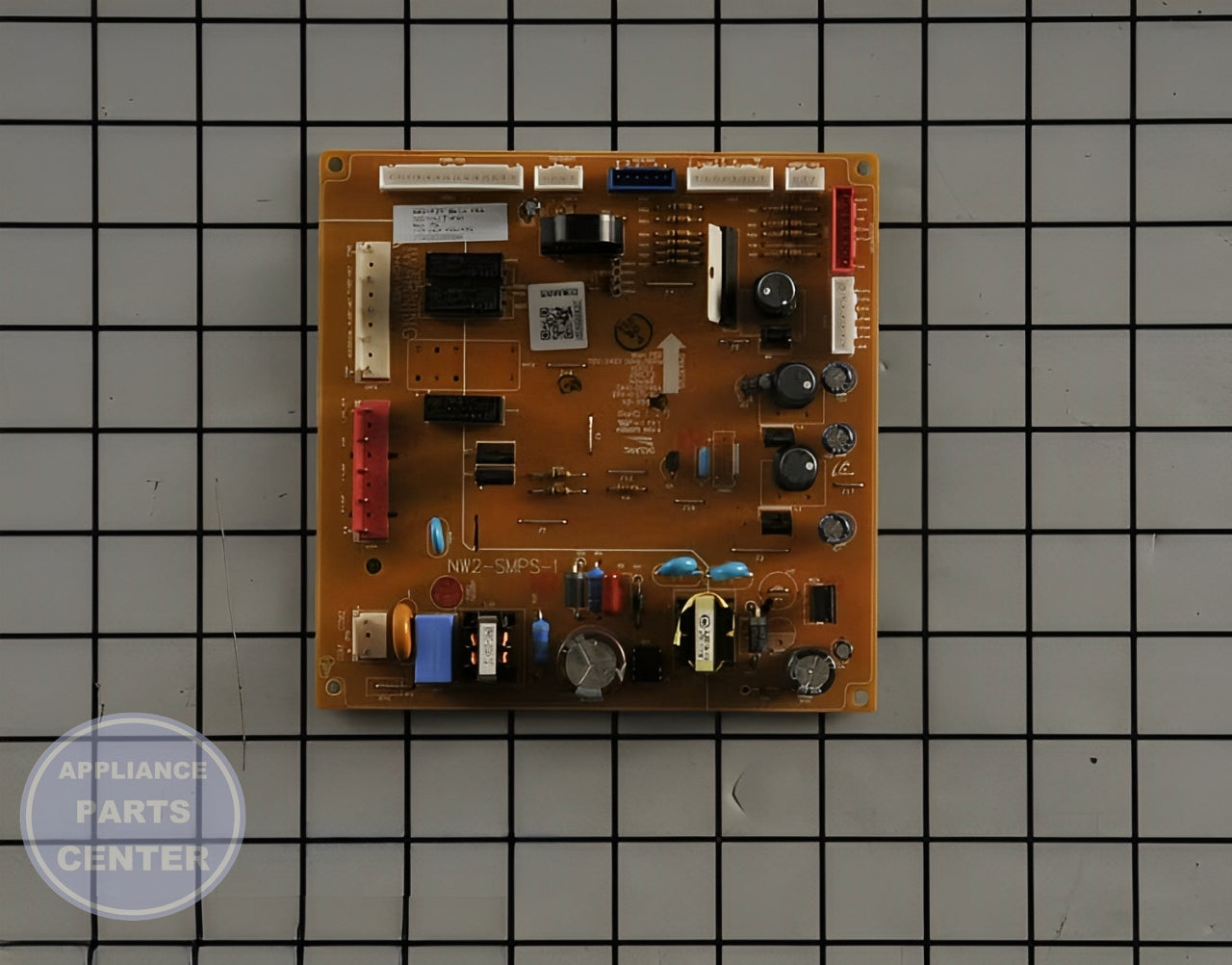SAMSUNG REFRIGERATOR MAIN PCB ASSEMBLY DA92-00420T - Detailed view of important technical details