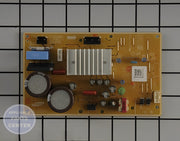 SAMSUNG REFRIGERATOR INVERTER PCB ASSEMBLY DA92-00483B - Main view showing energy-saving features for various Samsung models