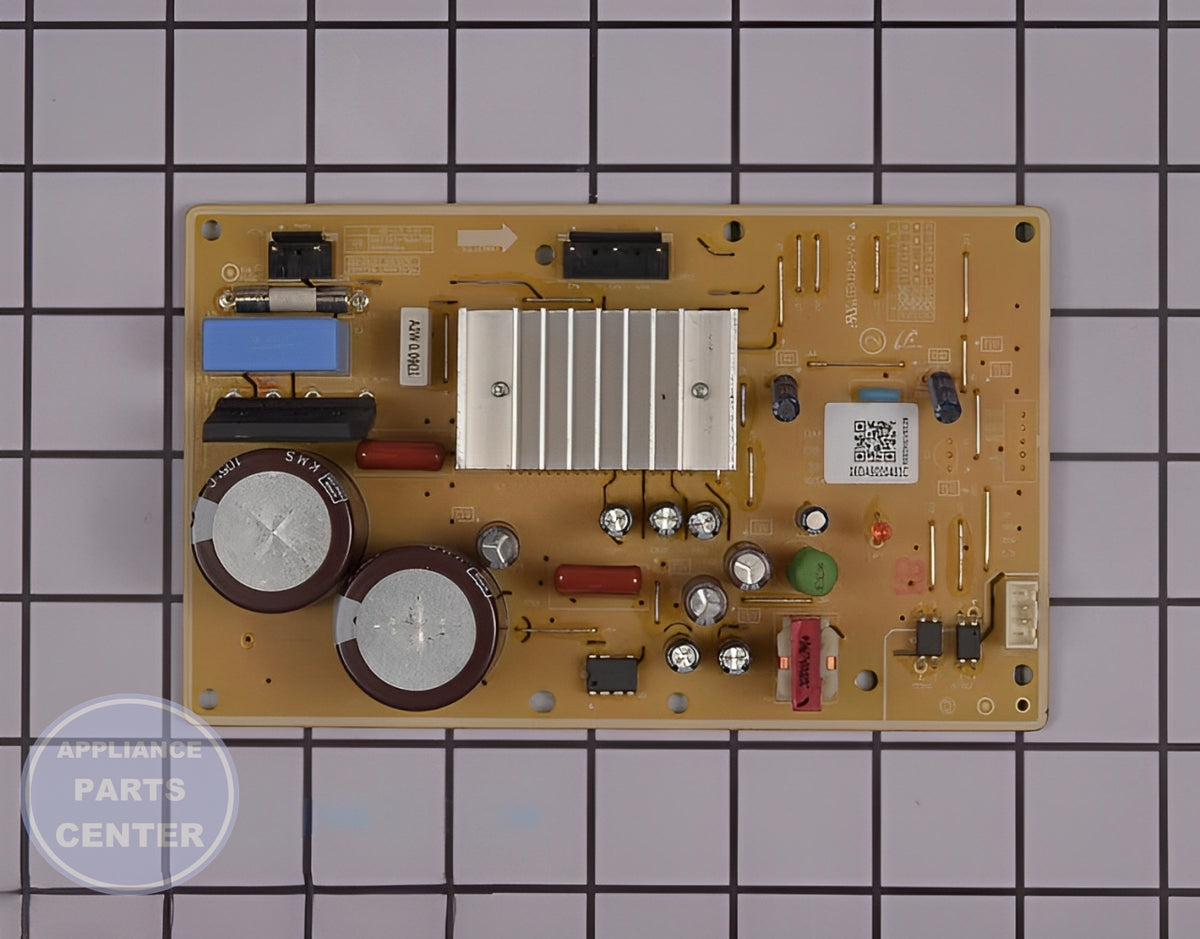 SAMSUNG REFRIGERATOR INVERTER ASSEMBLY PRINTED CIRCUIT BOARD DA92-00483C - Main view showing power control for RS25H5111SR