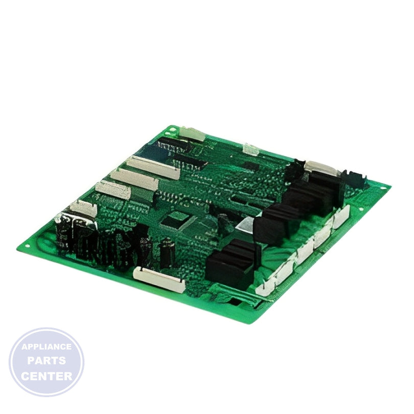 SAMSUNG REFRIGERATOR MAIN PCB ASSEMBLY DA92-00606E - Main view showing power distribution for specific models
