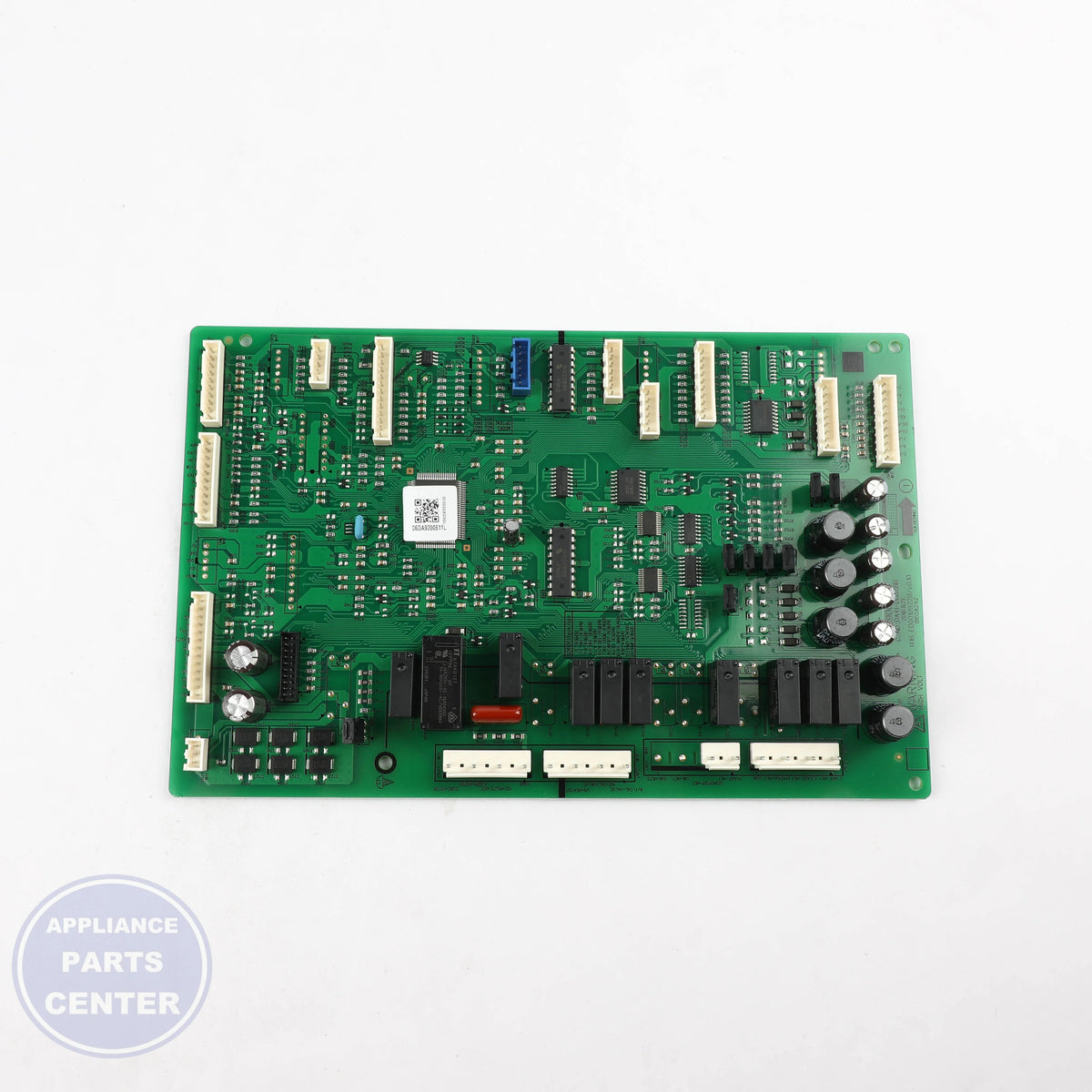 ASSY PCB MAIN DA92-00611L - Side view with precise measurements
