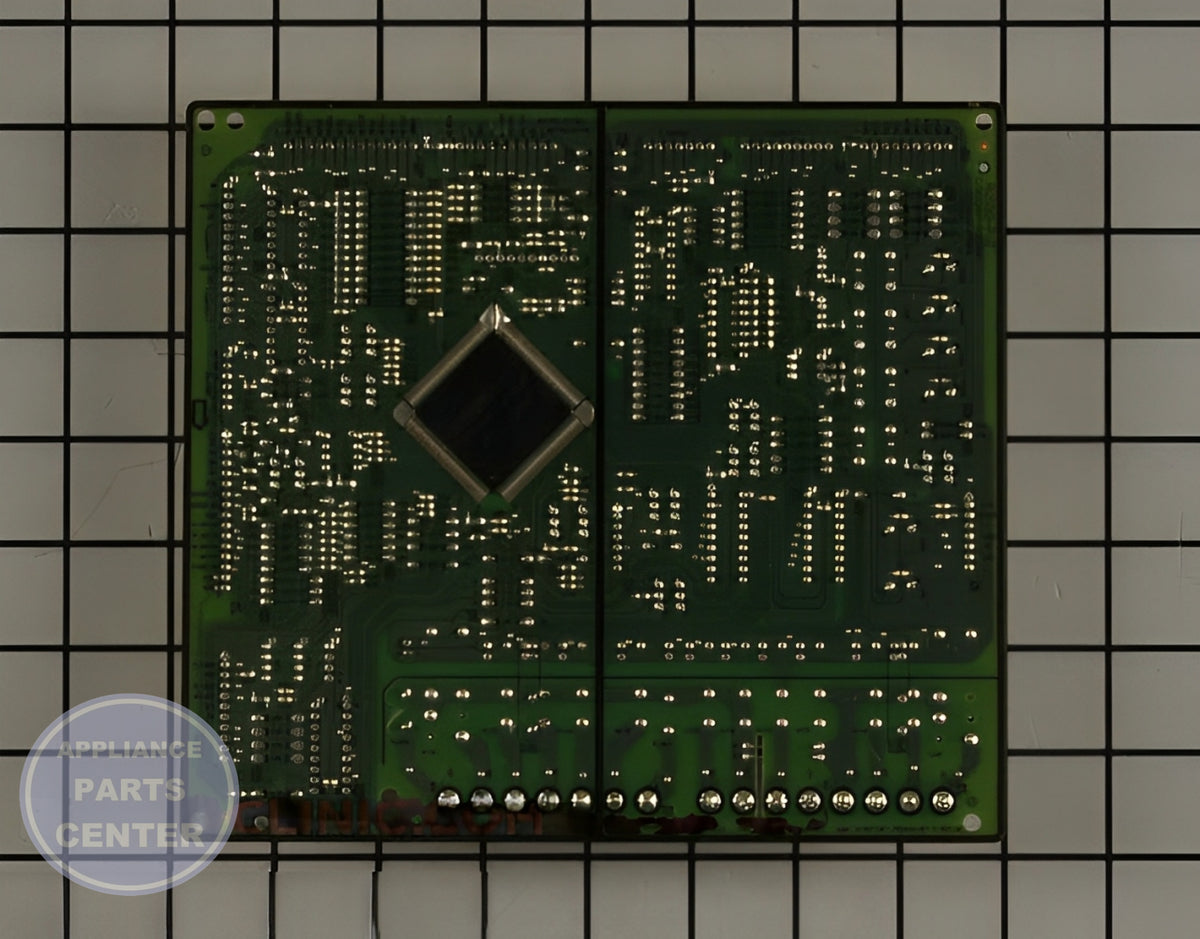 ASSY PCB MAIN DA92-00624H - Detailed view of circuit board and timer features