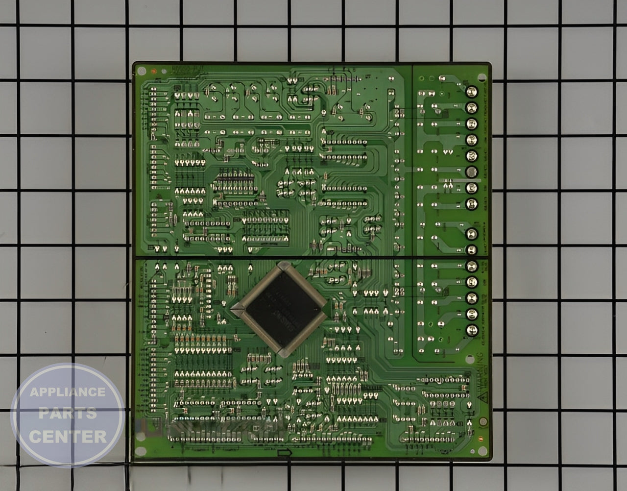 Samsung Refrigerator Main PCB Assembly DA92-00625D - Detailed view of circuit board details