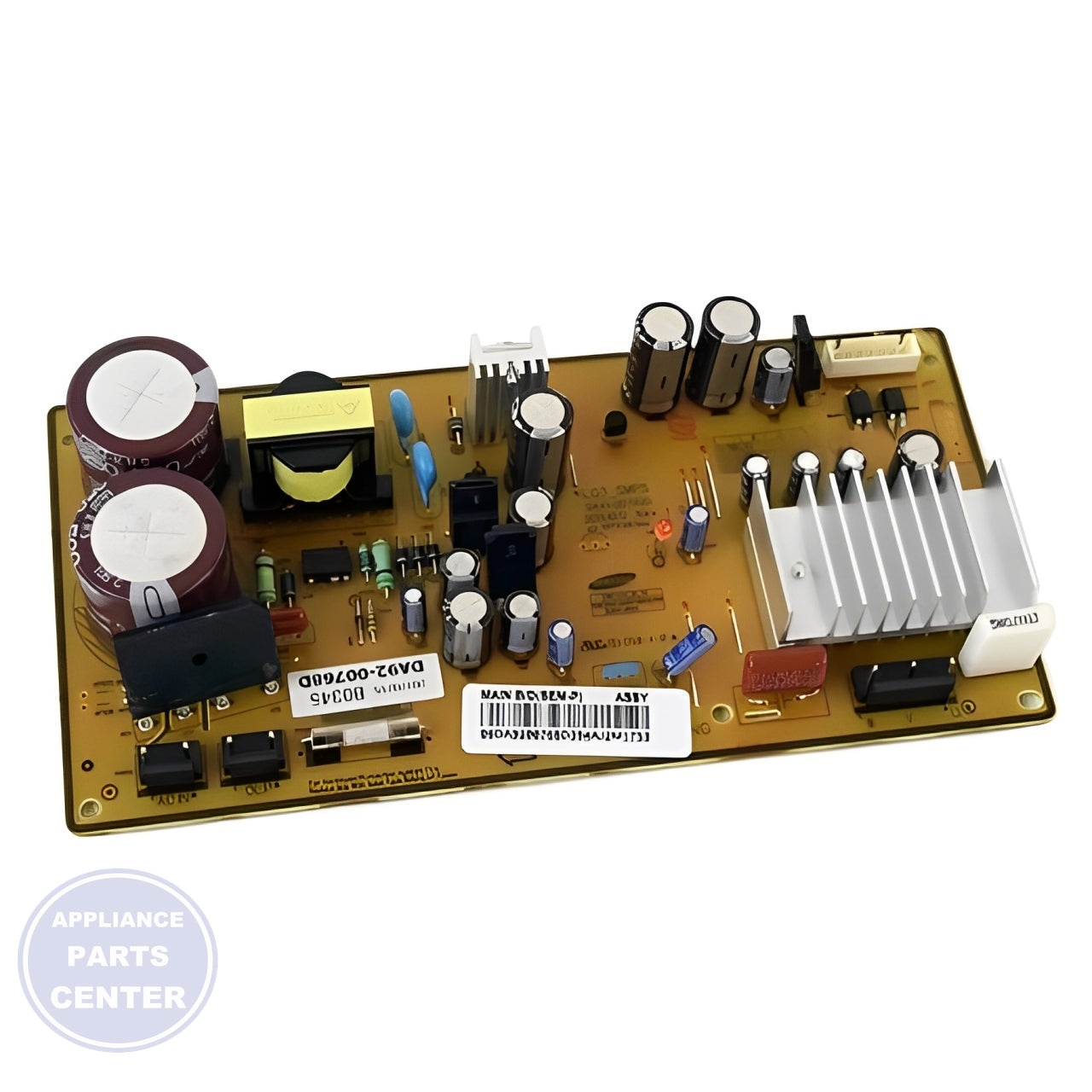 Samsung Refrigerator Inverter PCB Assembly DA92-00768D - Detailed view of power regulation details