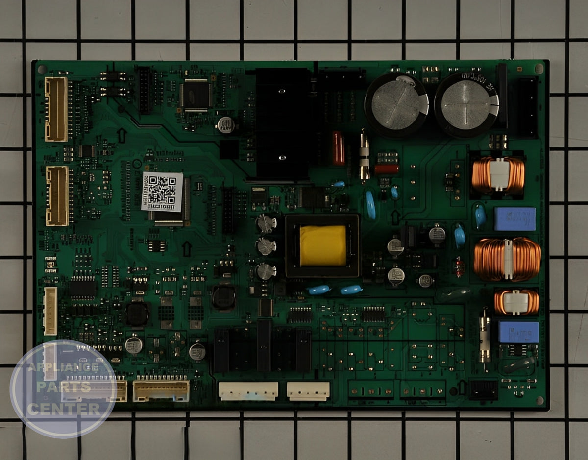 Samsung Refrigerator Main PCB Assembly DA92-01199R - Main view showing circuit board & timer for SMG models