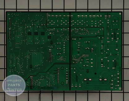SAMSUNG REFRIGERATOR MAIN PCB ASSEMBLY DA92-01199R - Detailed view of high-quality circuit board & timer