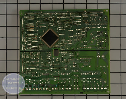 Samsung Refrigerator EEPROM Circuit Board Assembly DA94-02679B - Main view showing energy-saving features for various Samsung models