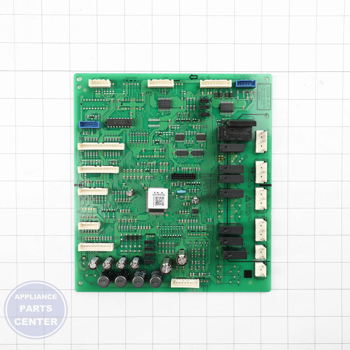ASSY PCB EEPROM DA94-03040S - Side view with precise technical specs