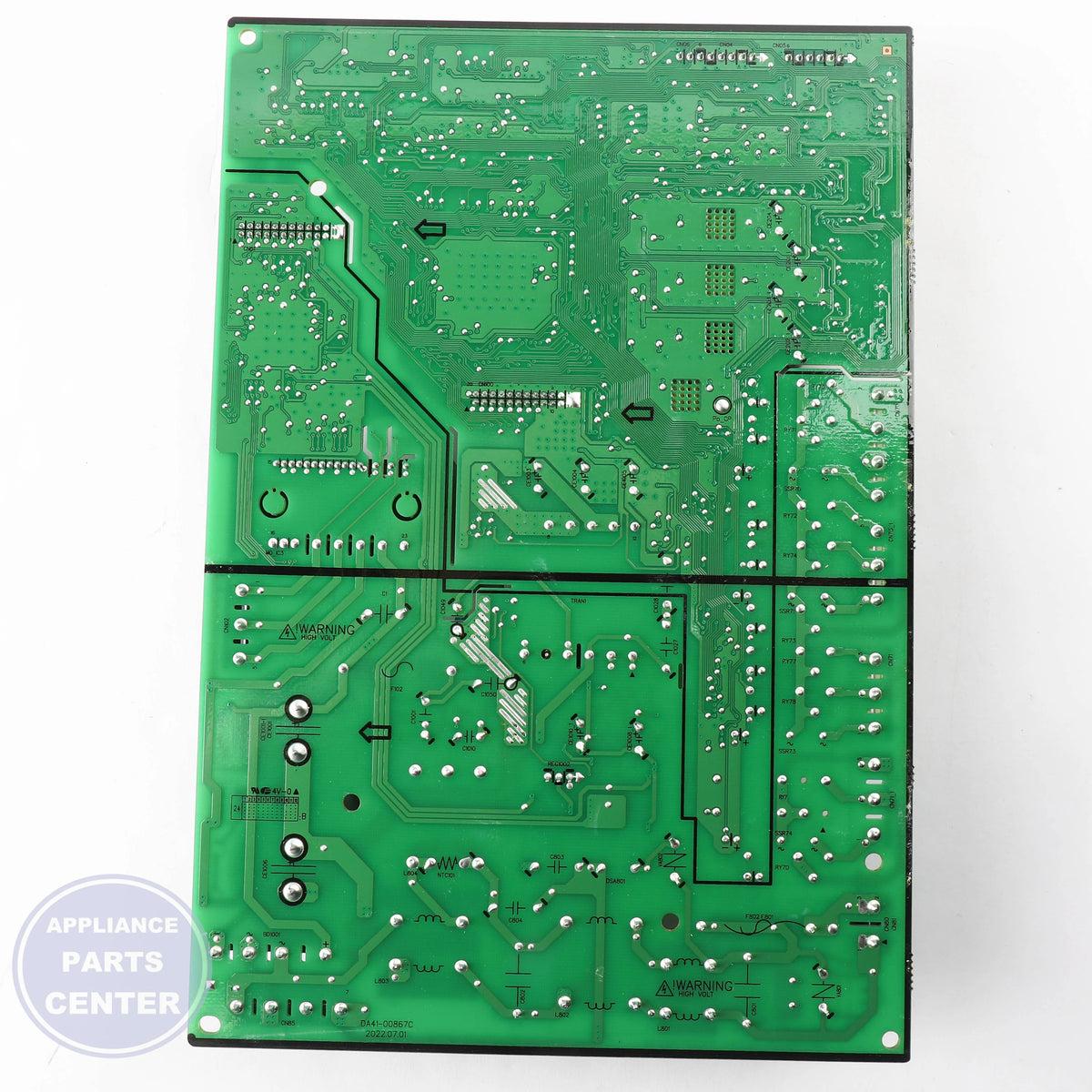SAM ASSY PCB EEPROM;0X72,DA92-01499M,D601, D - Main view showing advanced circuitry for SAM Refrigerators