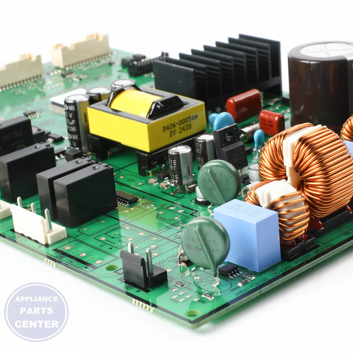 SAM ASSY PCB EEPROM;0X72,DA92-01499M,D601, D - Installation in specific SAM model showcasing key mounting points