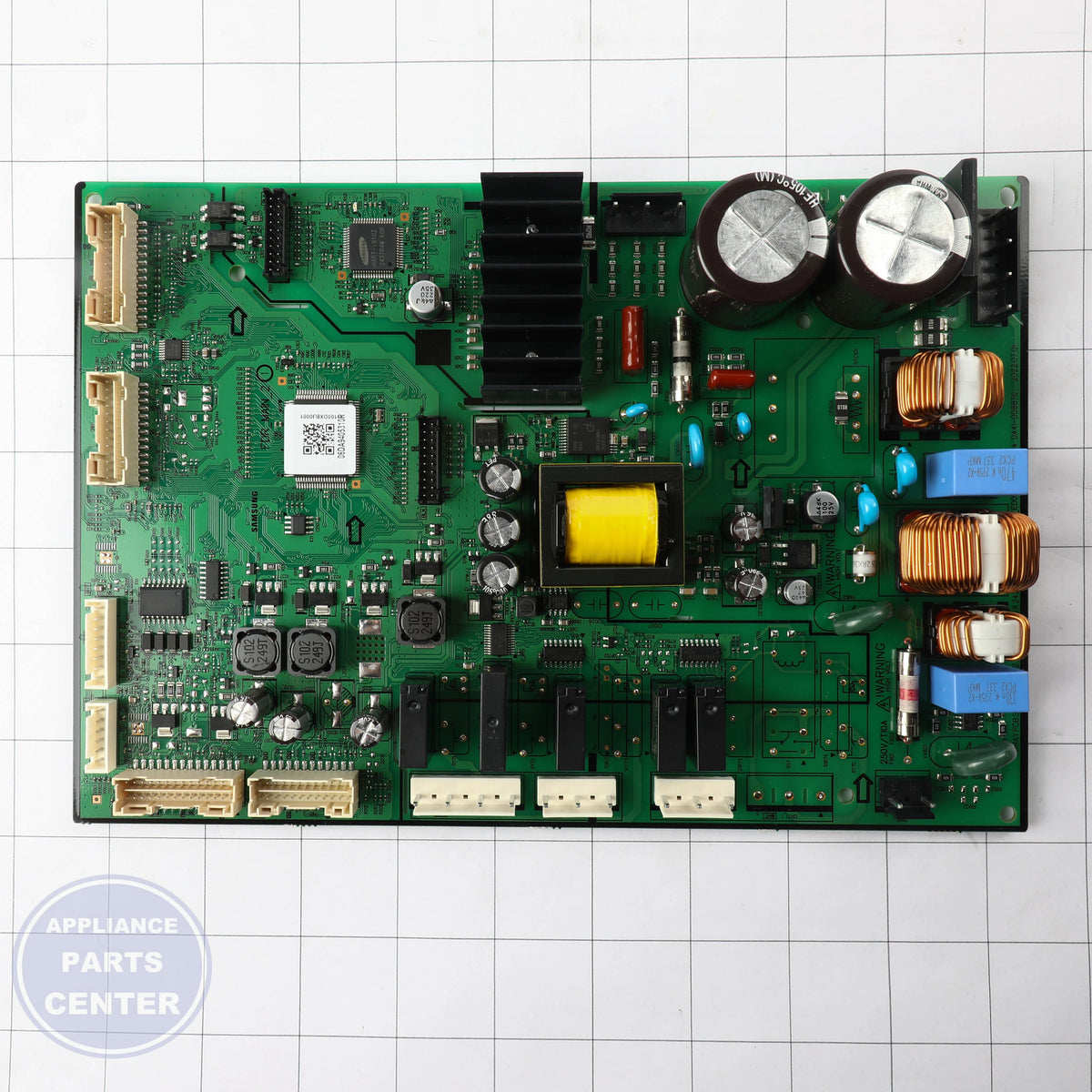SAM ASSY PCB EEPROM;0X72,DA92-01499M,D601, D - Installation in specific SAM model showcasing key mounting points