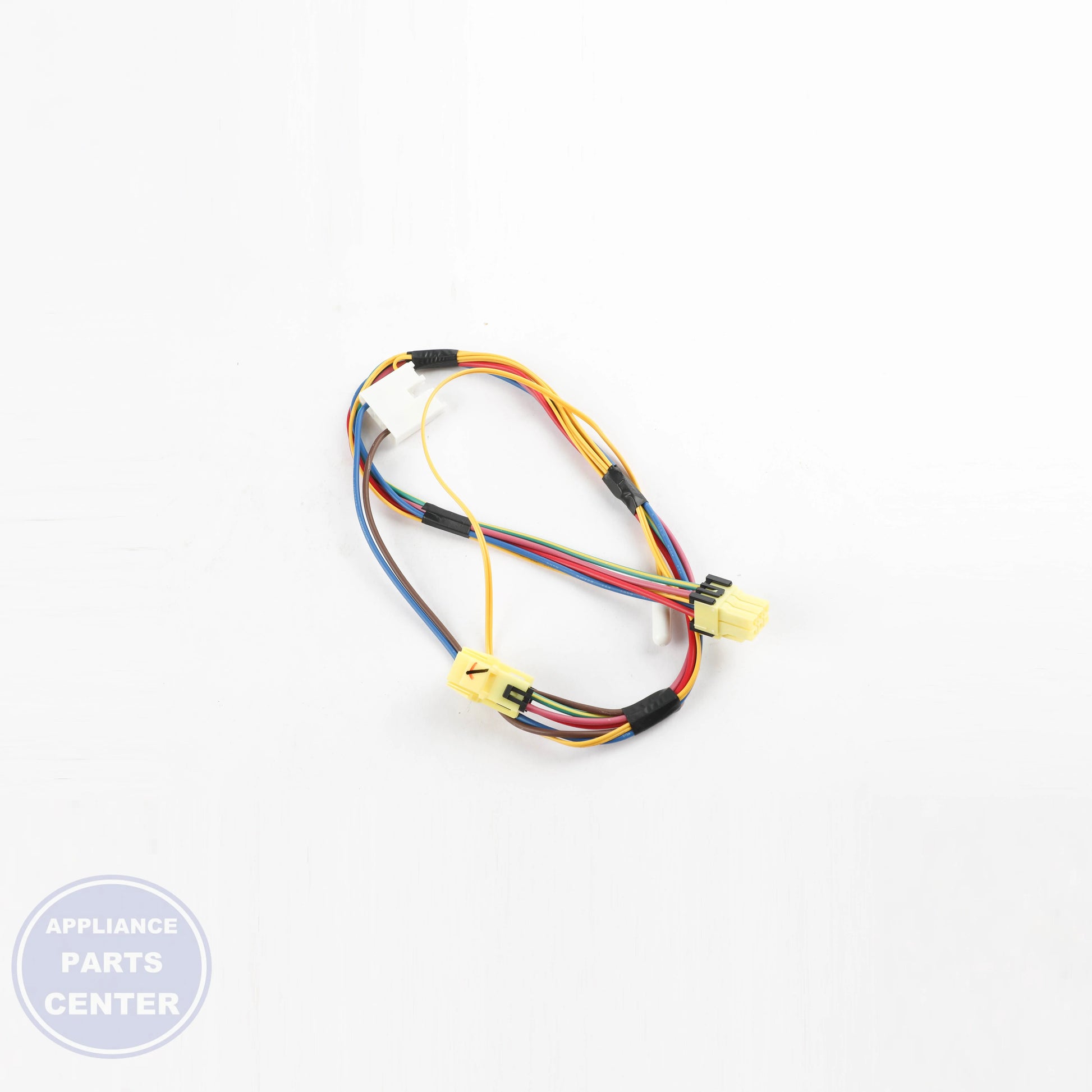 ASSY WIRE HARNESS DA96-00036W - Side view with precise measurements