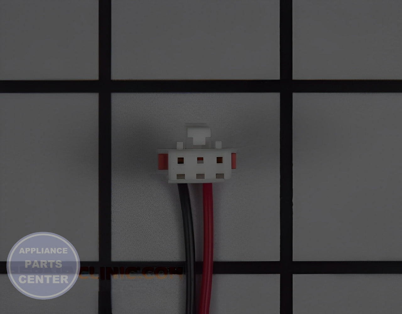 Samsung Refrigerator Drawer Display Wire Harness DA96-00641B - Detailed view of wire connector