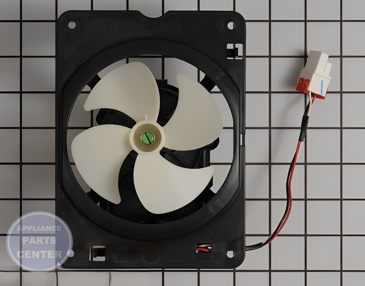 Samsung Refrigerator Assembly Fan Motor DA96-00959D - Detailed view of RPM and motor features
