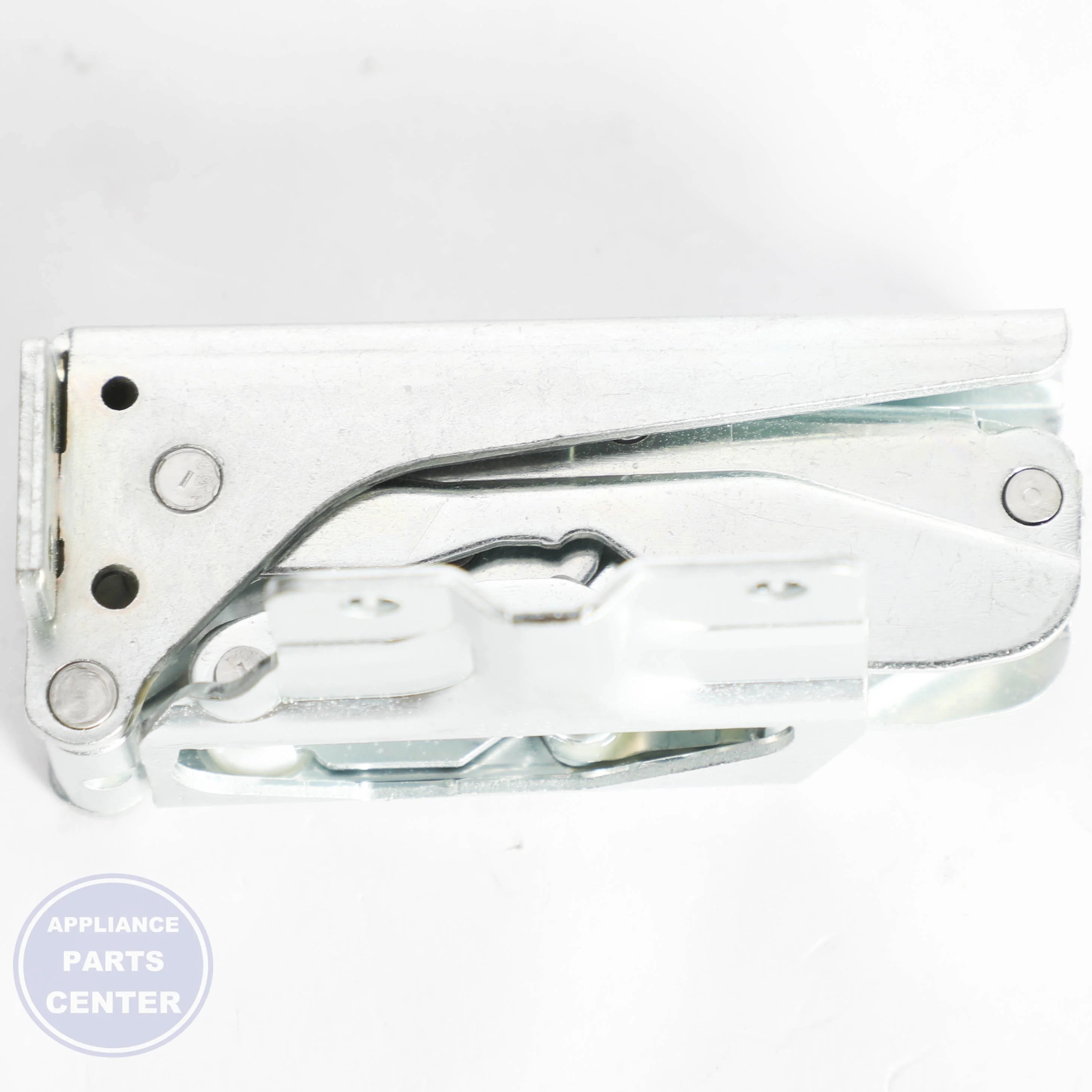 ASSY HINGE UPP DA97-00990A - Side view with precise measurements