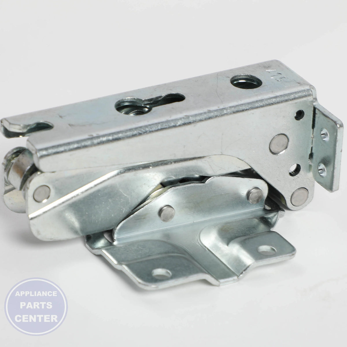 ASSY HINGE LOW;BBC-PJT DA97-00991A - Side view with precise measurements