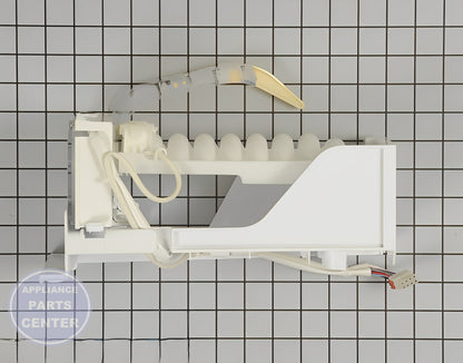 Ice Maker Assembly DA97-02203G - Side view with precise measurements