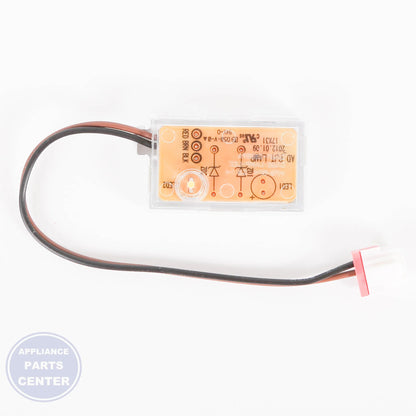 SAM ASSY-LAMP DOOR;AW1-12,WHITE LED DA97-02847F - Main view showing bright white LED for RS25H5111WW