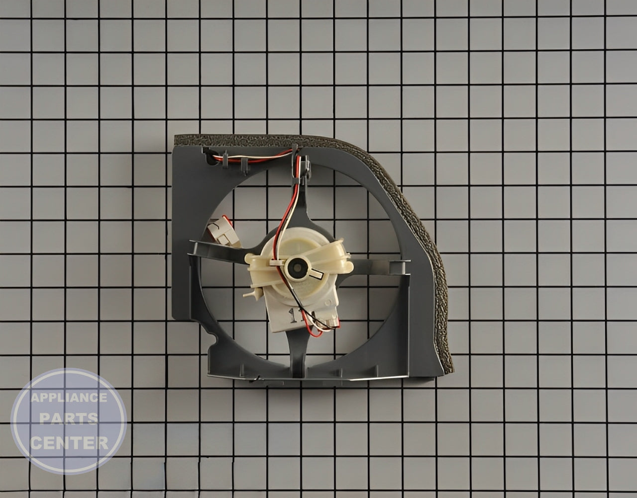 Samsung Condenser Fan Motor DA97-03145N - Main view showing efficient air circulation for Samsung RS25H5111SG and RS25J500DSR models