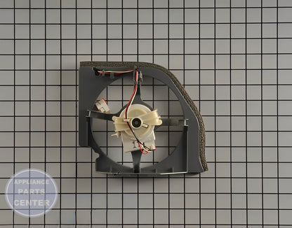Samsung Condenser Fan Motor DA97-03145N - Main view showing efficient air circulation for Samsung RS25H5111SG and RS25J500DSR models
