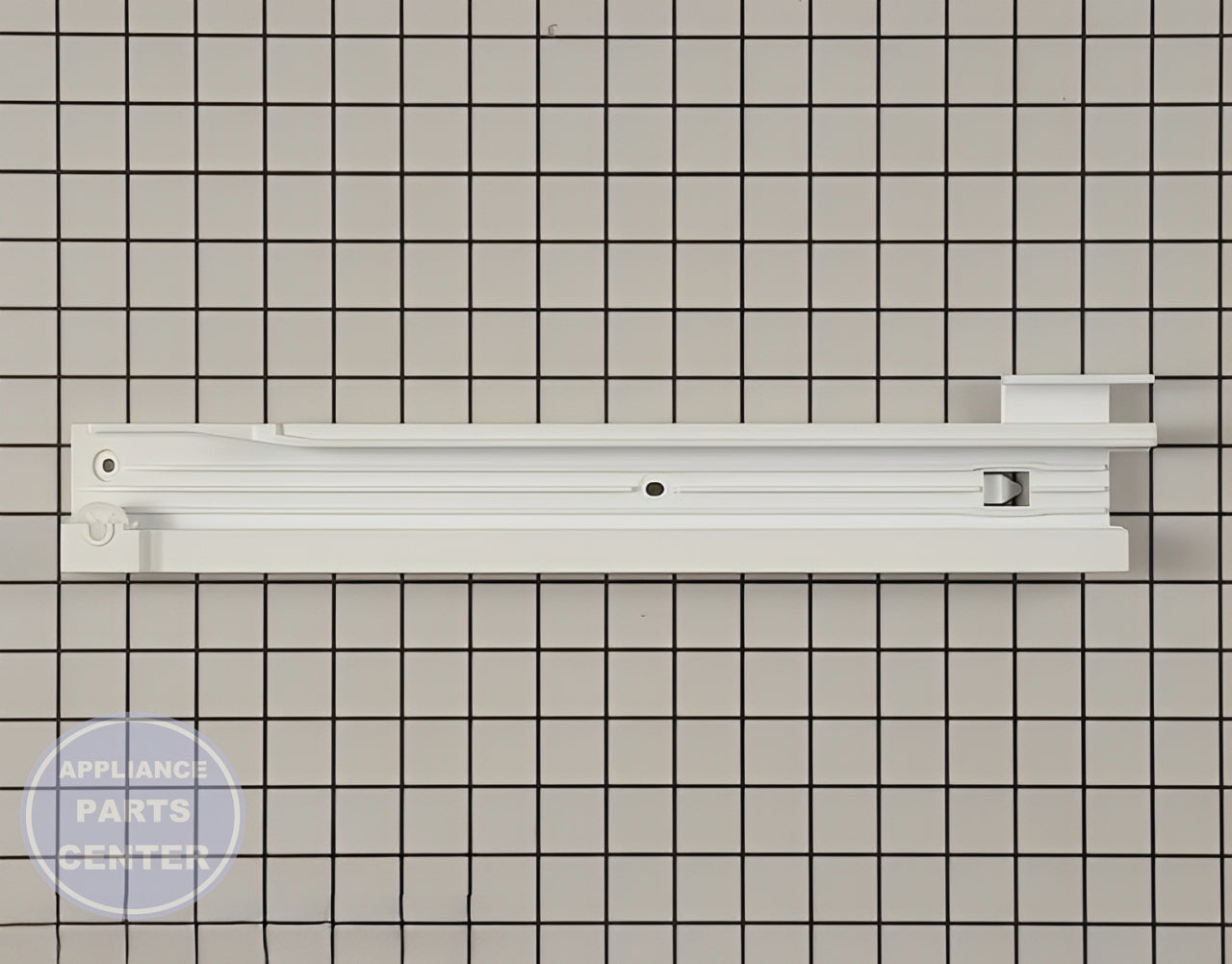 Samsung Drawer Slide Rail DA97-04839A - Main view showing smooth operation for RS25H5111SR and RF28HFEDBSR models