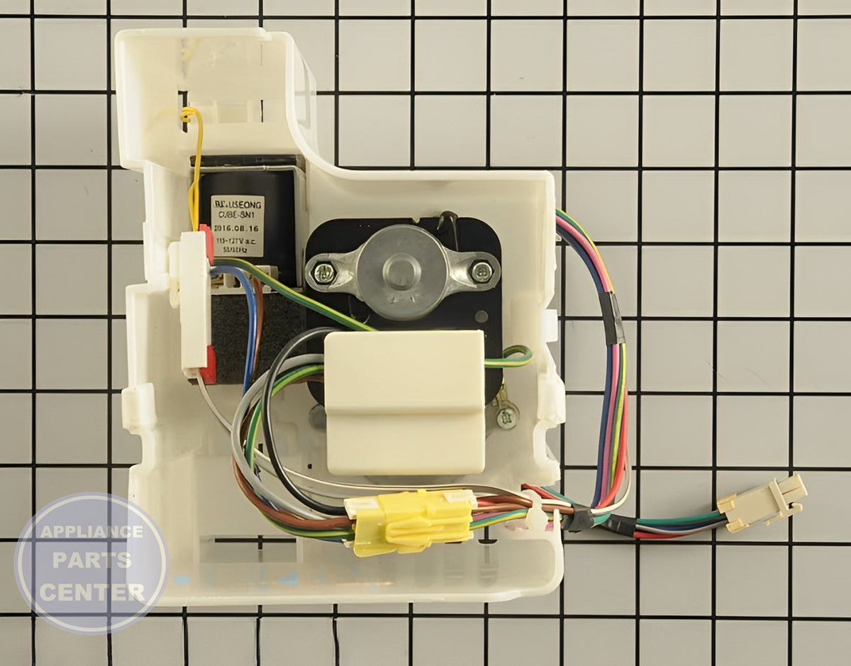 Samsung Auger Motor DA97-05246C - Main view showing powerful ice crushing for Samsung Refrigerators