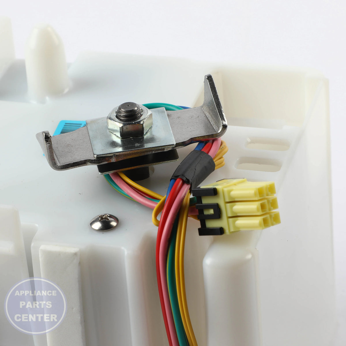SAM ASSY CASE-AUGER MOTOR DA97-05246F - Installation in specific SAM model showing key mounting points