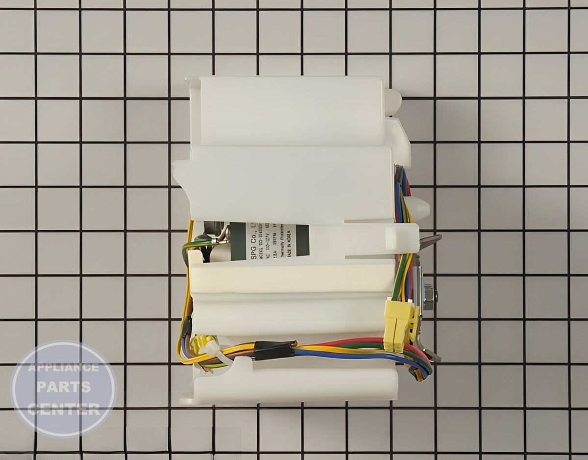 Samsung Refrigerator Auger Motor and Case Assembly DA97-05246G - Detailed view of reliable motor assembly
