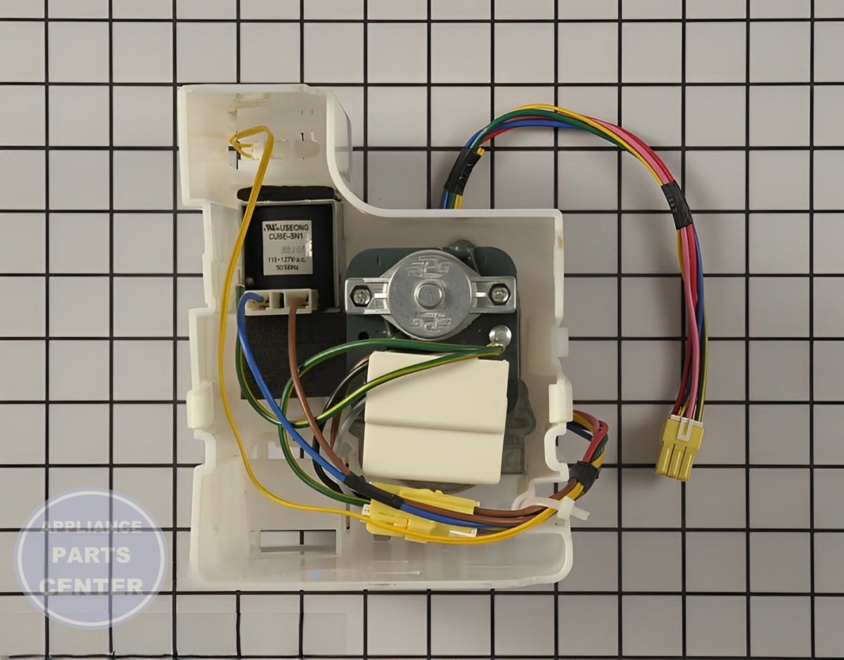 Samsung Refrigerator Auger Motor and Case Assembly DA97-05246G - Main view showing smooth ice dispensing for Samsung models
