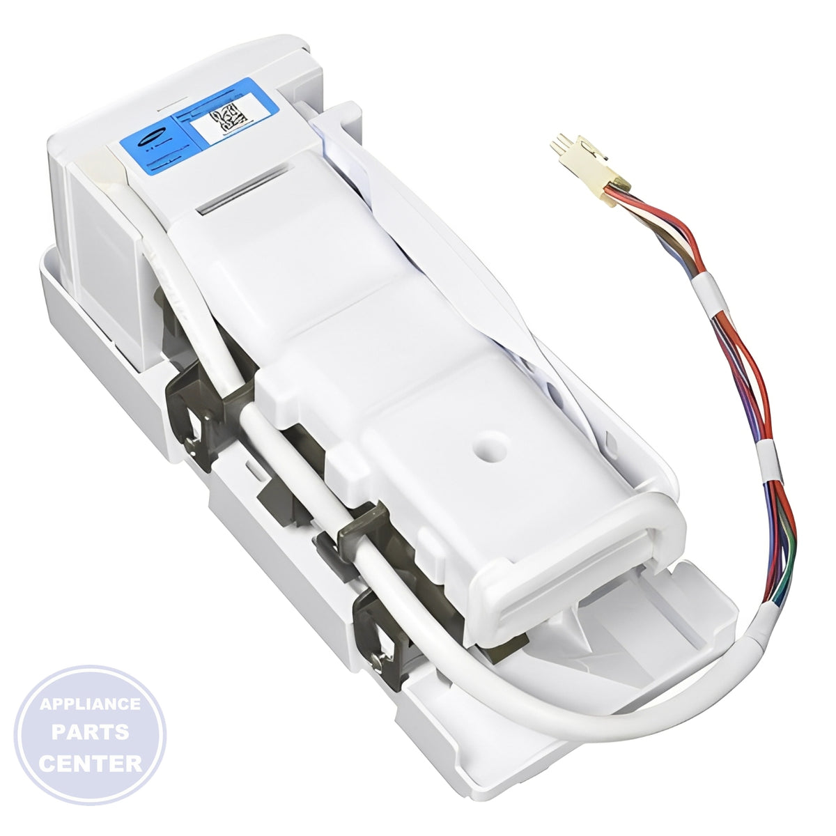 SAMSUNG REFRIGERATOR ICE MAKER DA97-05422A - Side view with precise measurements