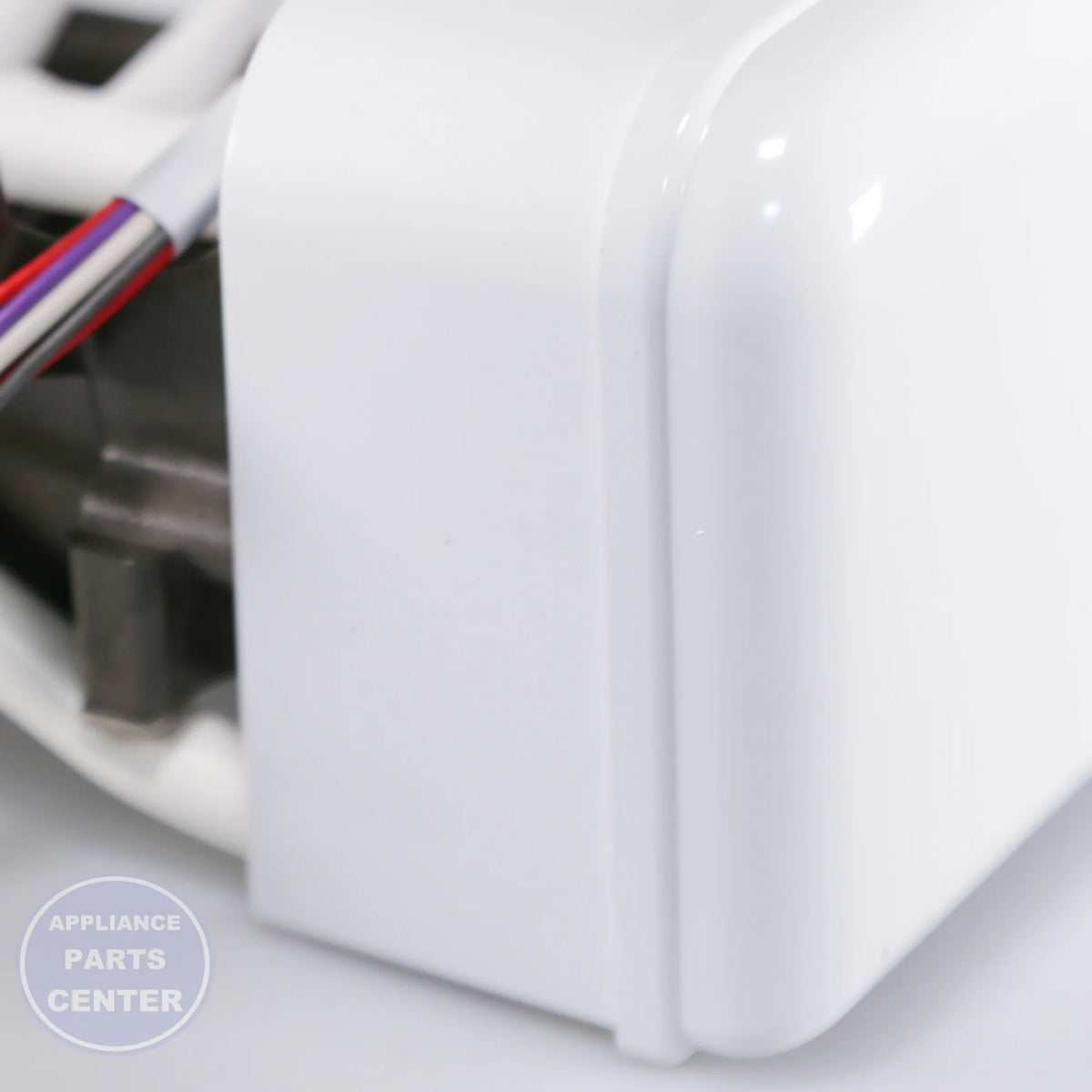 ICE MAKER DA97-05554A - Side view with precise measurements