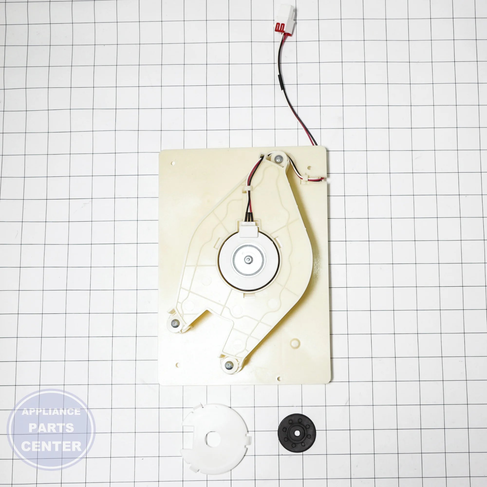 SAM ASSY MOTOR-FAN FRE;GUGGENHEIM,BLDC, 130. - Installation in specific model showcasing key mounting points