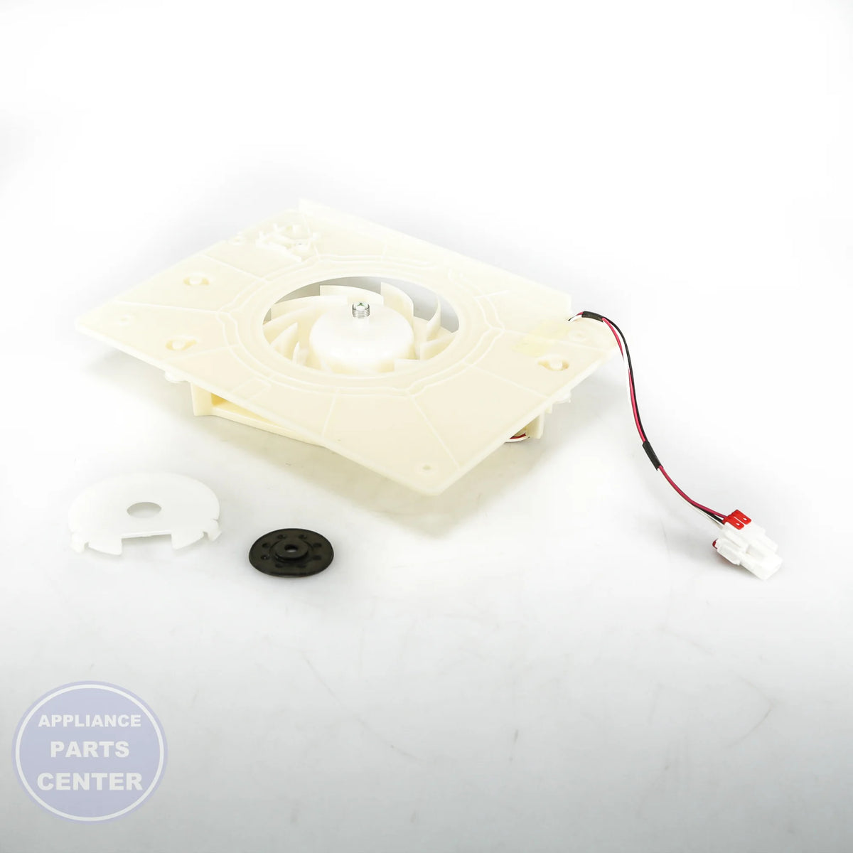 SAM ASSY MOTOR-FAN FRE;GUGGENHEIM,BLDC, 130. - Installation in specific model showcasing key mounting points