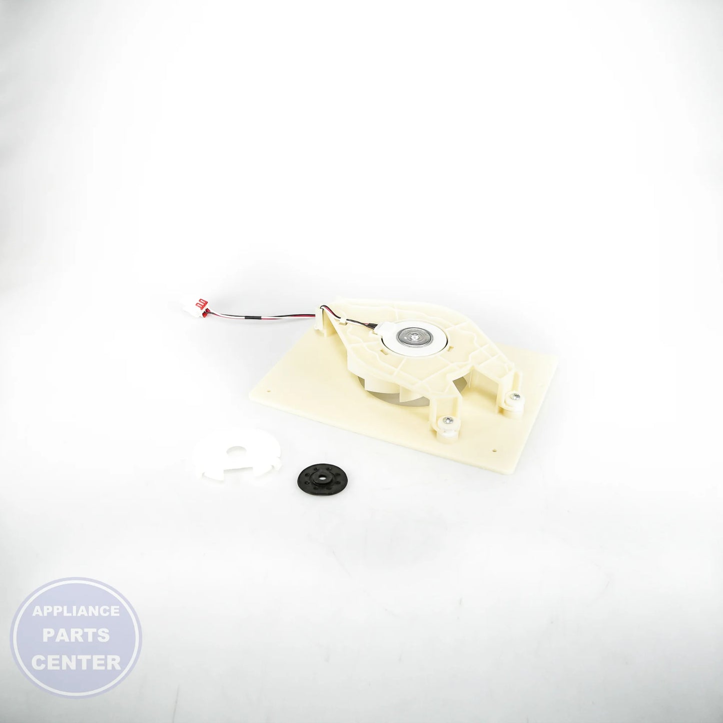 SAM ASSY MOTOR-FAN FRE;GUGGENHEIM,BLDC, 130. - Installation in specific model showcasing key mounting points