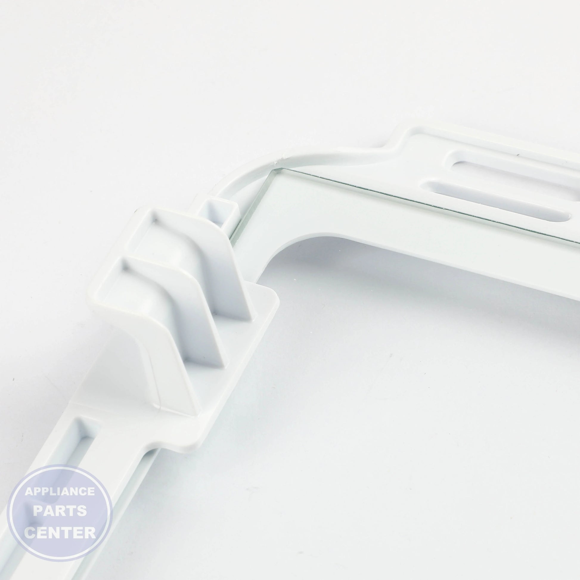 ASSY SHELF FRE-TOP;GGH,DISP, SOURCING GL DA97-06438D - Side view with precise measurements for perfect fit