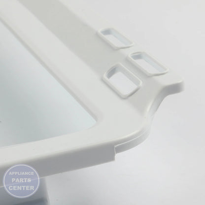 SAM ASSY SHELF FRE-TOP;GGH,DISP, SOURCING GL DA97-06438D - Installation in SAM refrigerator showing easy mounting points
