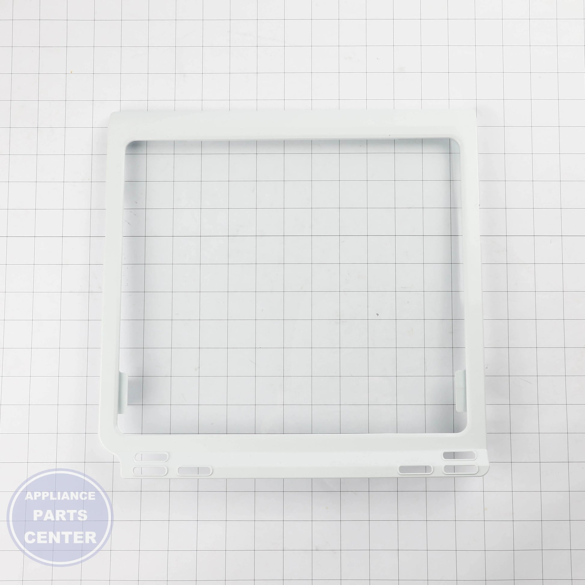 SAM ASSY SHELF FRE-TOP;GGH,DISP, SOURCING GL DA97-06438D - Installation in SAM refrigerator showing easy mounting points