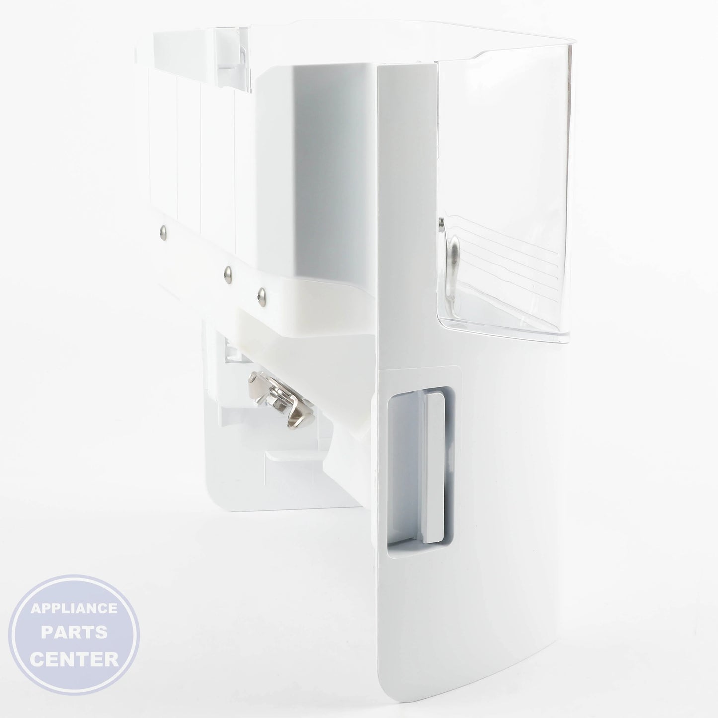 SAM ASSY TRAY-ICE BUCKET;GGH,COOL WHITE(SC-0 DA97-06569C - Installation in RF28R7201SR showing easy mounting points