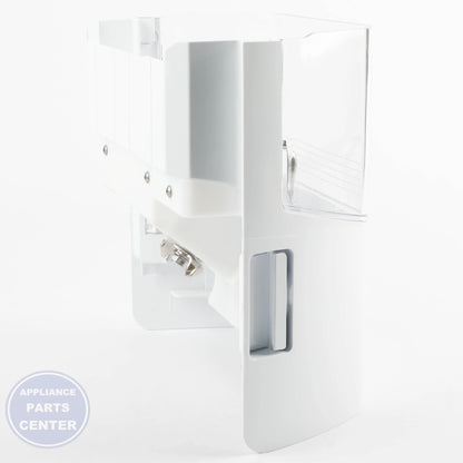 SAM ASSY TRAY-ICE BUCKET;GGH,COOL WHITE(SC-0 DA97-06569C - Installation in RF28R7201SR showing easy mounting points