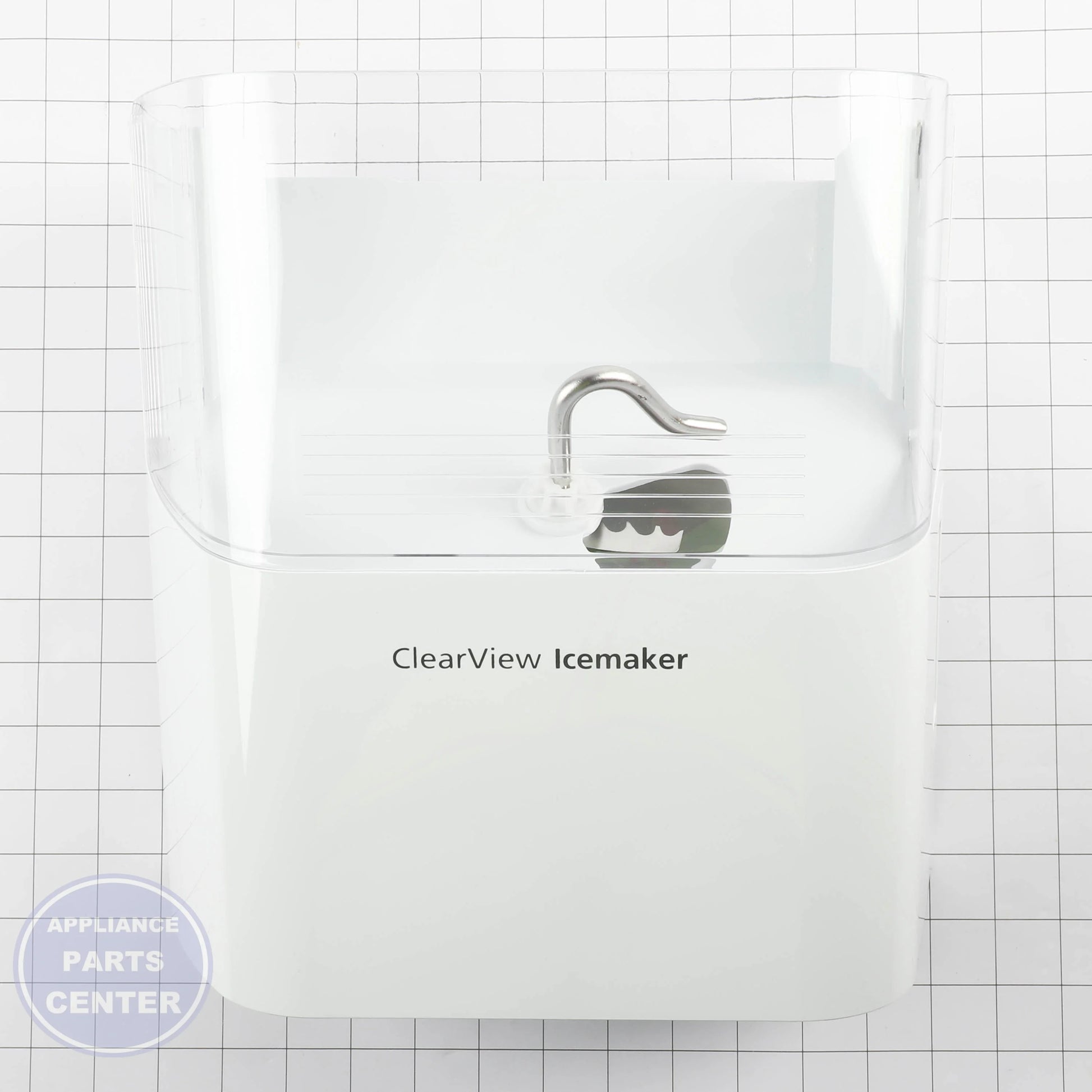 SAM ASSY TRAY-ICE BUCKET;GGH,COOL WHITE(SC-0 DA97-06569C - Installation in RF28R7201SR showing easy mounting points