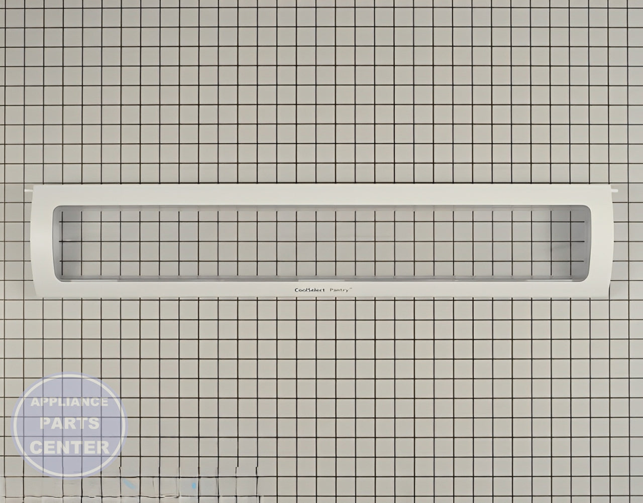 SAMSUNG REFRIGERATOR PANTRY DRAWER COVER DA97-07020C - Main view showing sturdy construction for SMG Refrigerators