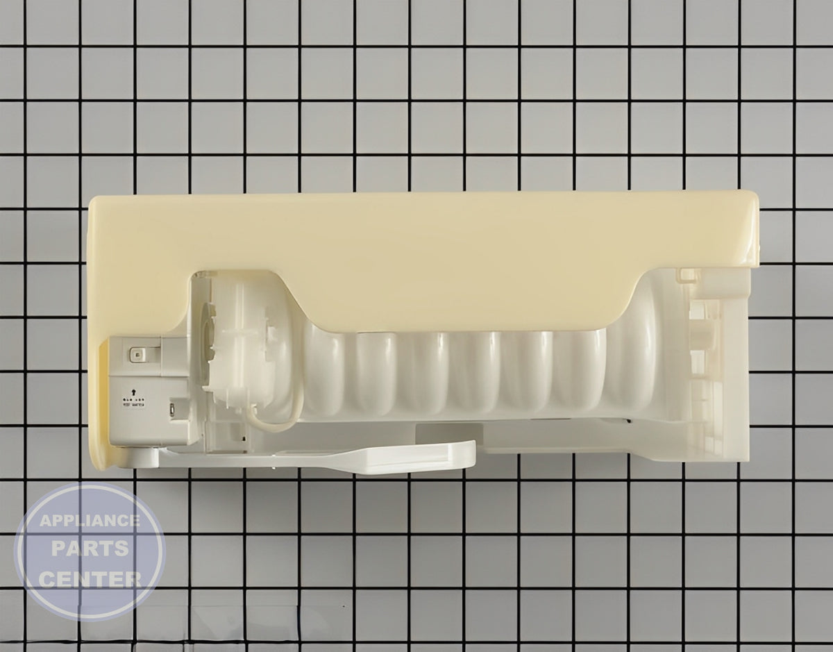 SAMSUNG REFRIGERATOR ICE MAKER DA97-07603B - Side view with accurate measurements and specs