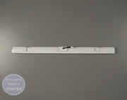 SAMSUNG REFRIGERATOR FRENCH DOOR FLIPPER MULLION RAIL ASSEMBLY DA97-07661C - Main view showing secure seal for various SMG refrigerator models