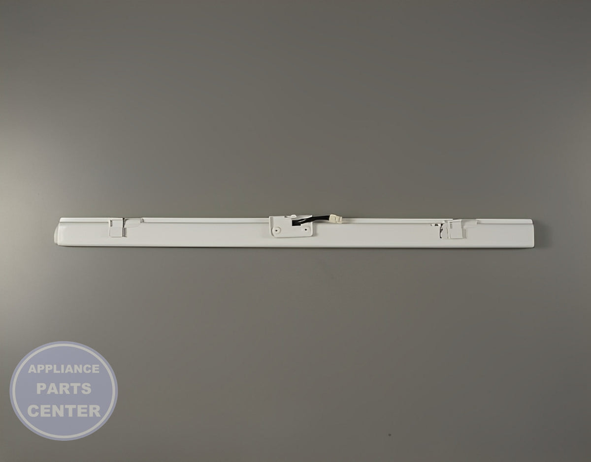 SAMSUNG REFRIGERATOR FRENCH DOOR FLIPPER MULLION RAIL ASSEMBLY DA97-07661C - Main view showing secure seal for various SMG refrigerator models