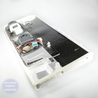 SAM ASSY COVER-EVAP FRE ICE;AW2 GE,NTR DA97-07818A - Installation in GE model showcasing key mounting points