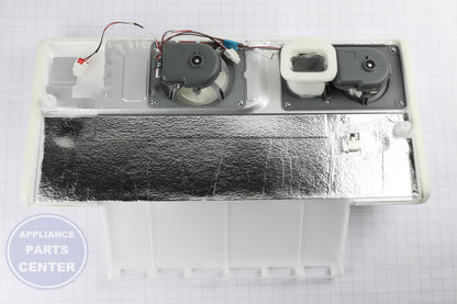 Samsung ASSY COVER-EVAP FRE ICE;AW2-CD DA97-07818C - Installation in specific model showing mounting points