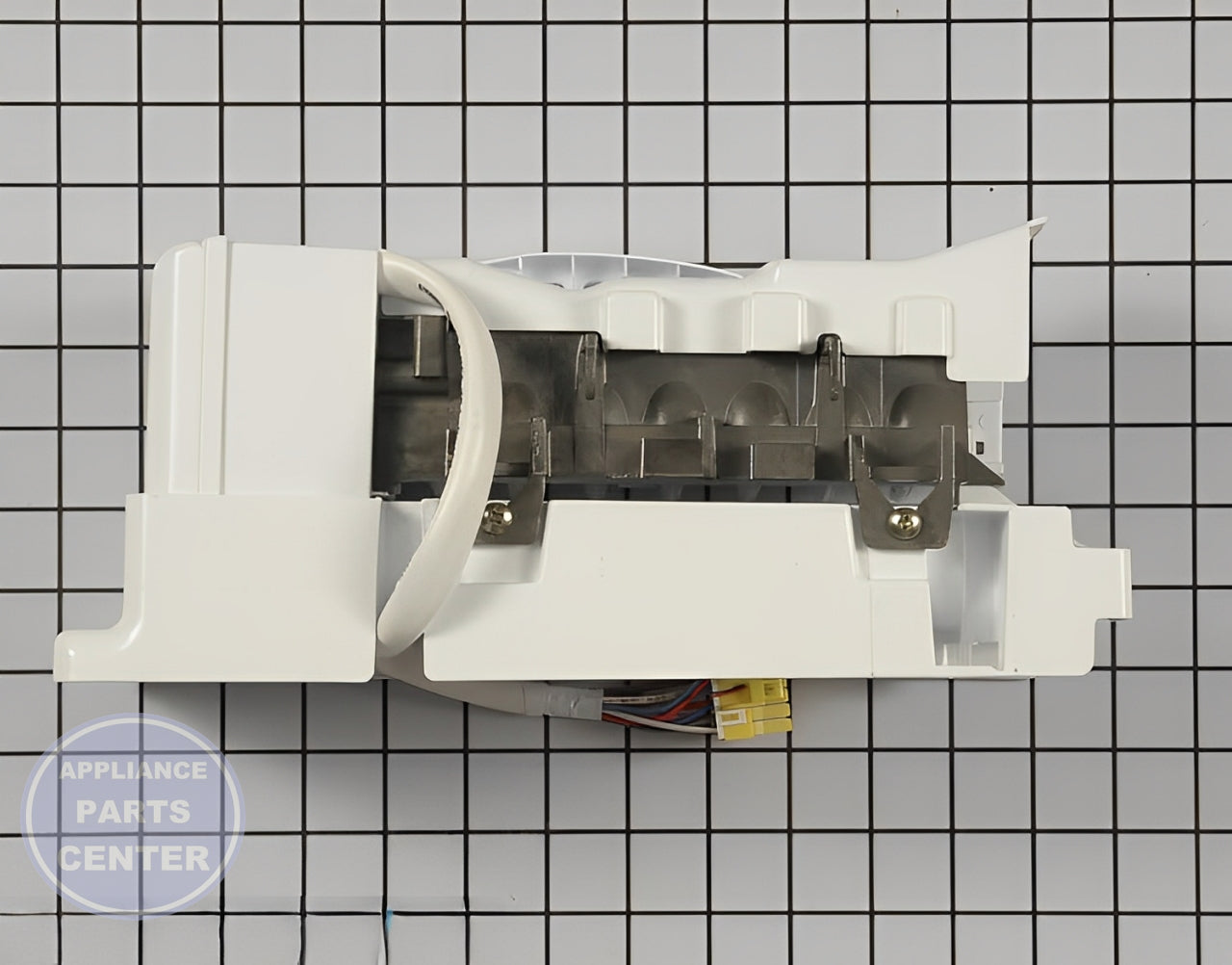 Samsung Ice Maker Assembly DA97-07938B - Main view showing ice production rate for various Samsung models